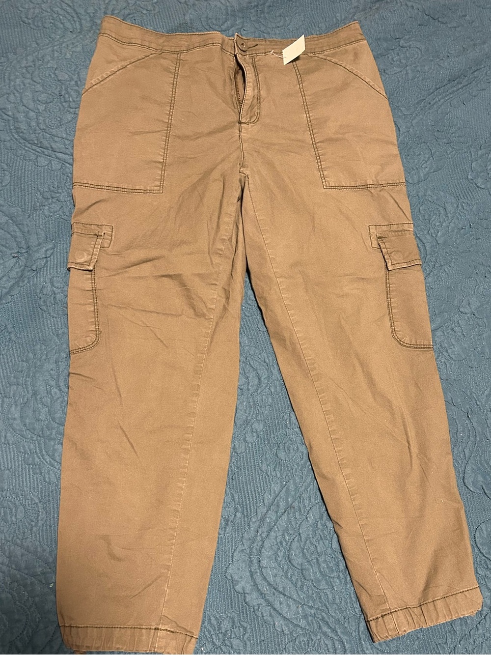 Olive Green Cargo Pants/Capris